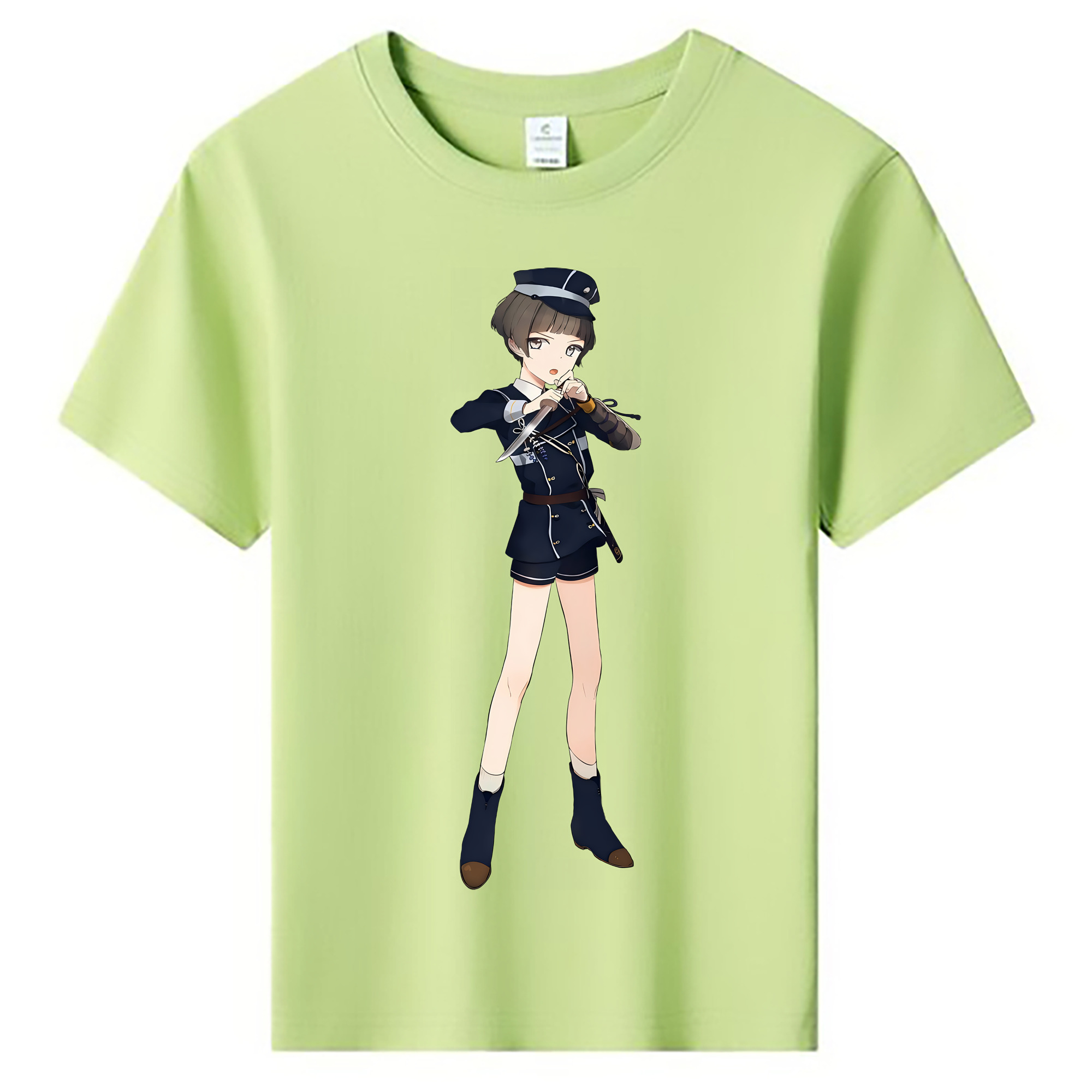 （画像用） 刀剣乱舞 Touken Ranbu 綿100％キッズTシャツ（フロントプリント）